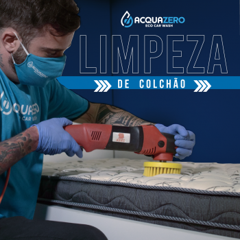 Limpeza e higienização de Colchão