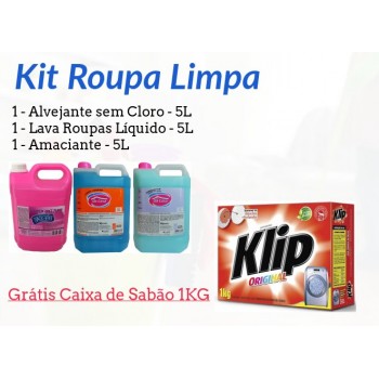 Kit Roupa Limpa